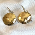 Hammered Red Brass Sunburst Domes