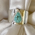 Sterling Silver and Turquoise Ring