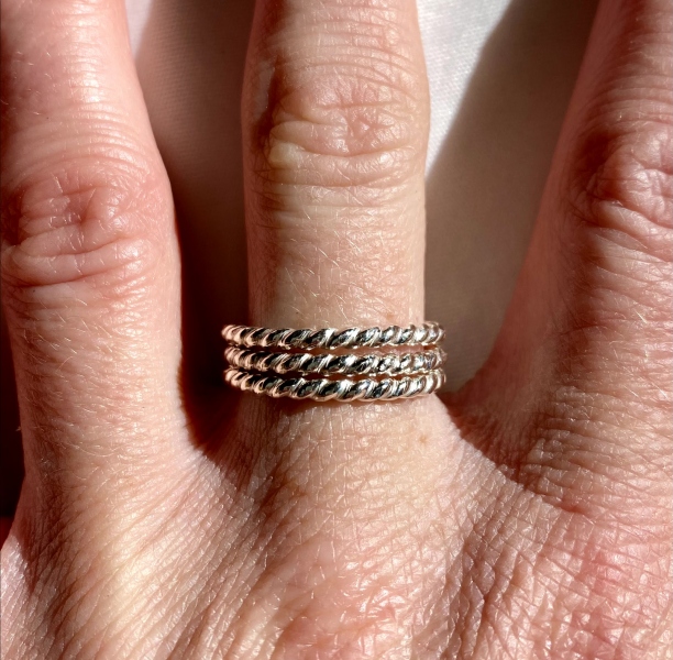 Sterling Silver Stacker Rings