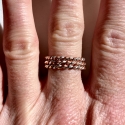 Copper and Sterling Silver Combo Stacker Rings