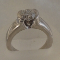 Platinum Diamond engagement ring