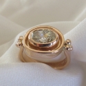 14K rose gold Diamond ring