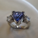 Tanzanite and Diamond Ring