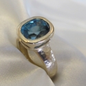 14k Zircon Mothers ring