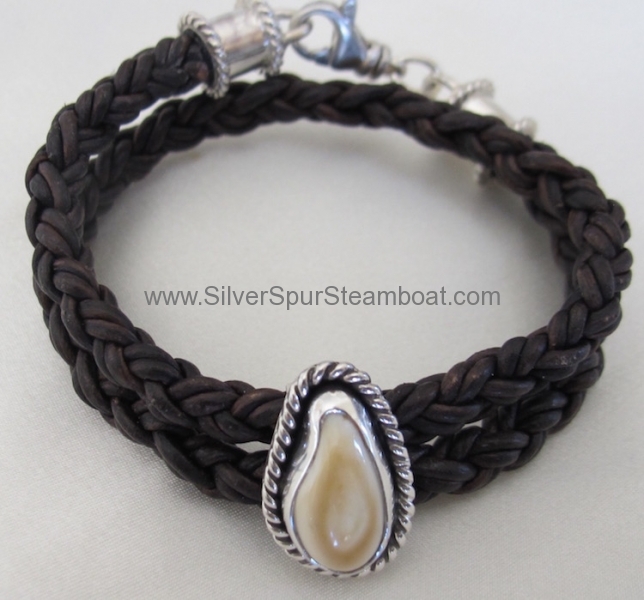 Elk tooth bracelet store