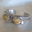 SS and 14k gold Bracelet