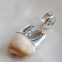 Elk tooth Ivory Charm style