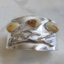 Sterling Silver Antler Bracelet
