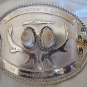 Custom Trophy Elk Ivory Buckle