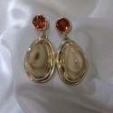 Spessarite-earrings