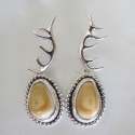 elk antler earring