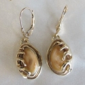 cast antler earrings