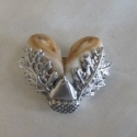 Cast Oak leaf Pandant