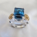Sterling silver Elk tooth Fashion ring